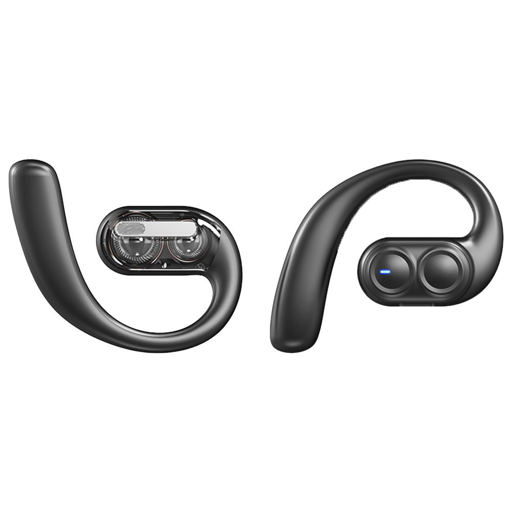 

Bluetooth-Compatible 5.4 Single Earphone TYPE-C Charging Wireless Handsfree Headset 7 Hours Long Battery Life for Workout Sports чорний