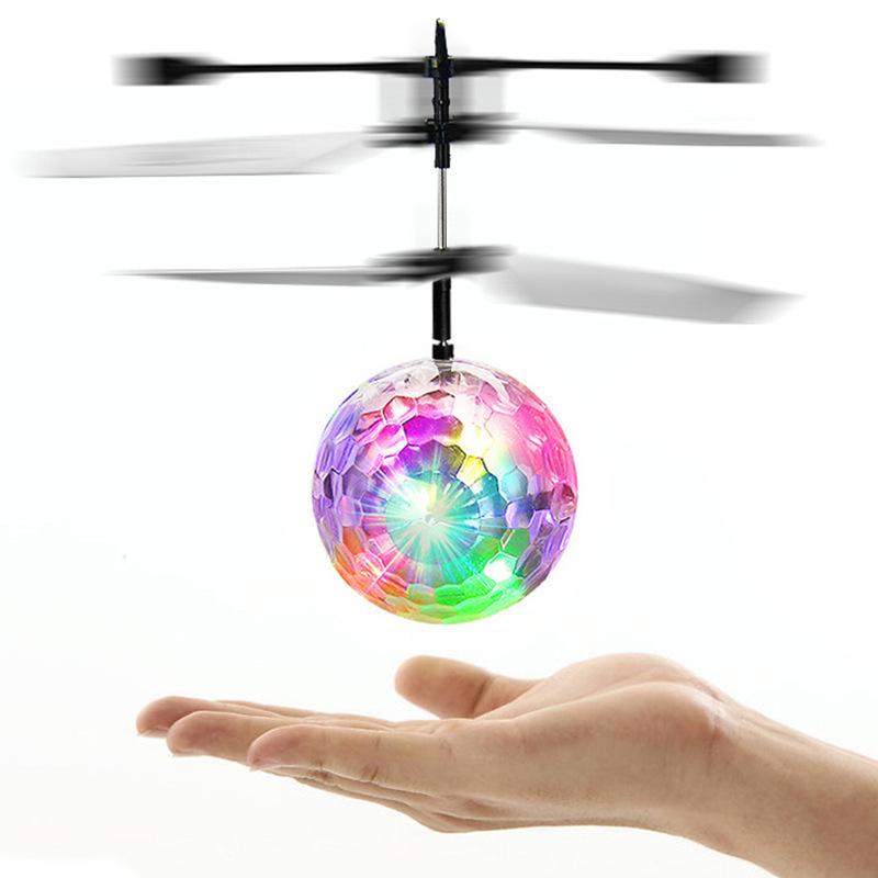 Gesture-Controlled Flying Luminous Ball Toy for Kids