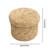 Seagrass Storage Basket Rattan Snack Container For Family GIft