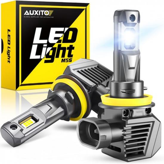 H11 LED Headlight Kit Low Beam Bulb Canbus Super Bright 6500K White EOA