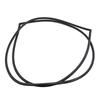 Auto Roof Gasket Front Sunroof Weatherstrip For Auto Roof Sealing Black Wear-resistant Rubber Quick Tallation
