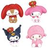 Shoulder Zun Fig. My Melody & Kuromi Anniversary Collection [Complete Set of 4] Gacha Capsule Toy