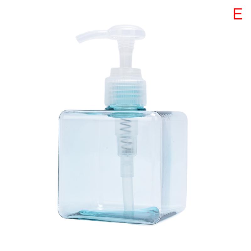 Losjono buteliukas plastikinis skaidrus tuščias nešiojamas šampūno išpilstymo buteliukas