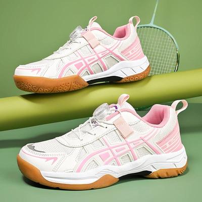 Kids' Four-Season Non-Slip Lightweight Badminton and Tennis Sneakers