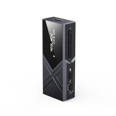 FIIO KA17 od autoryzowanego japońskiego zawiera numer seryjny Przenośny DAC USB [Wysyłka sprzedawcy, numer] Czarny/Niebieski FIO-KA17-B FIO-KA17-L (czarny)