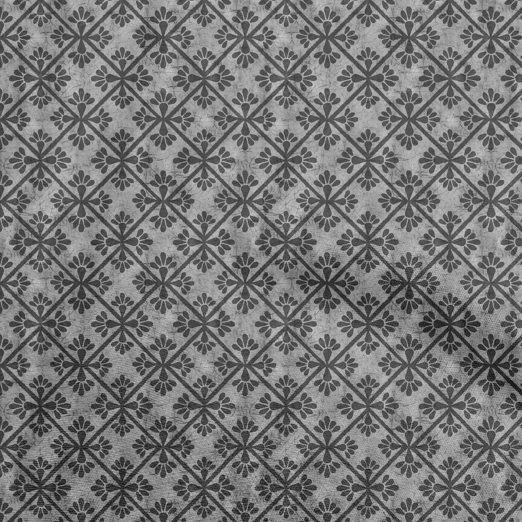

oneOone Cotton Flex Brown Fabric Aian Batik Quilting Material Print Швейна тканина у дворі 40 дюймів 42 Inch Wide - Viscose Chiffon темно-сірий