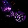 ARE4  Car Luminous Coaster LED Ambiance Light For Nissan Qashqai Sylphy Tiida Altima Teana X-Trail Leaf Juke Sentra Accessories