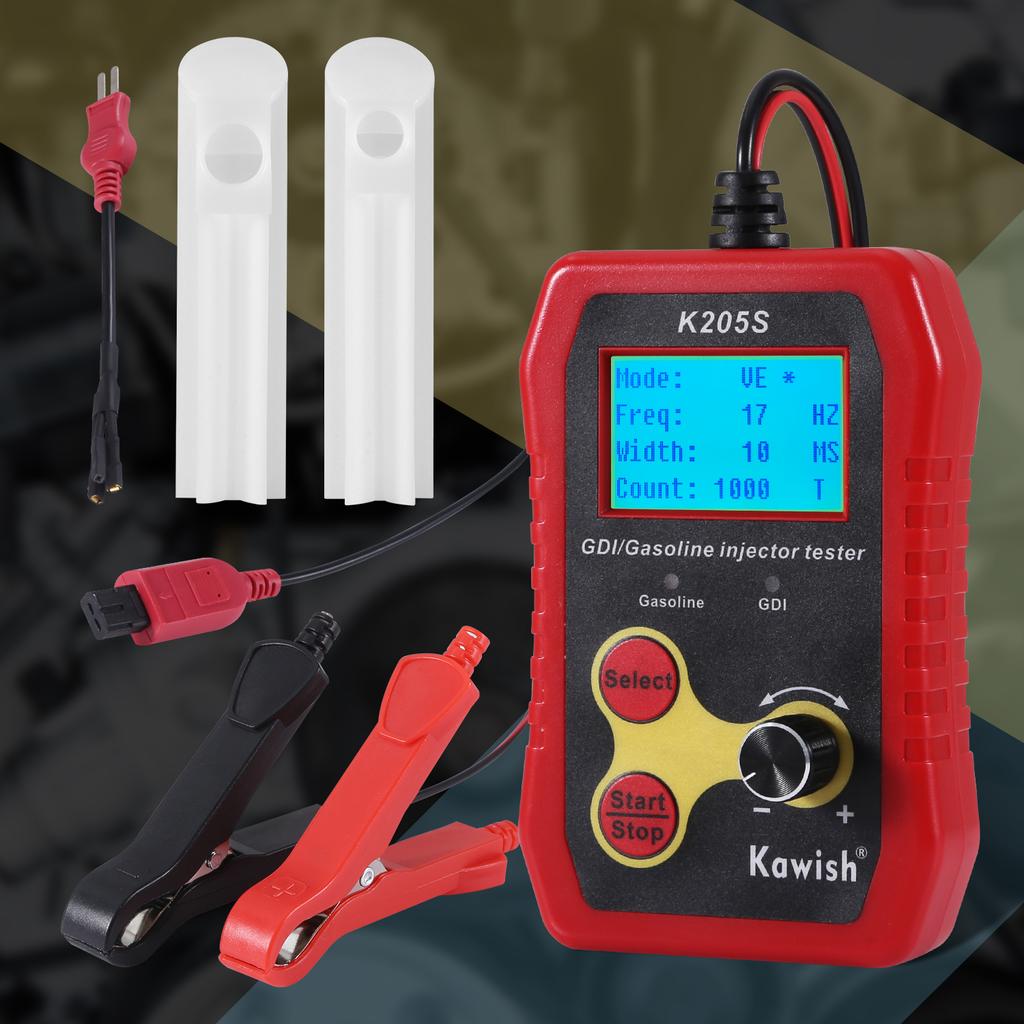 Mise à jour ! Testeur d'injecteurs GDI et à essence Nettoyeur d'injecteurs GDI Diagnostic automobile Outils automobiles Entretien des injecteurs à essence