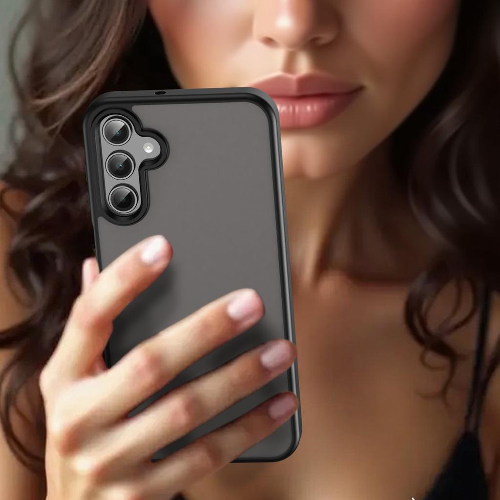 For Samsung Galaxy A15 4G/5G Case Skin Touch Matte Anti Drop TPU PC Phone Back Cover