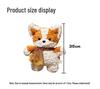 Adorable Corgi Puppy Plush Scarf Doll - Perfect Birthday Gift for Girls