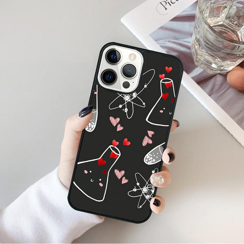 Science Chemistry Caffeine Phone Case For iPhone 17 Air 16 15 14 Max Plus 11 12 13 Pro Max Phone Cover coque