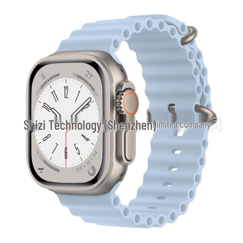 Apple Watch 11 Ultra Double Buckle Silicone Strap
