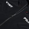 Fila Explore Fleece Lined Classic Simple Sports Casual Outdoor Mountain Comfortable Hooded Woven Jacket Women jackets A11W617723F-BK