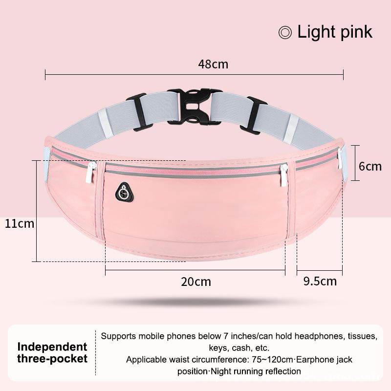 Sportliche Hüfttasche Damen Herren Laufgürtel Hüfttasche Wasserdichte Hüfttasche Geldbörse Herren Gürteltasche Tragbarer Handyhalter Fitnessstudio