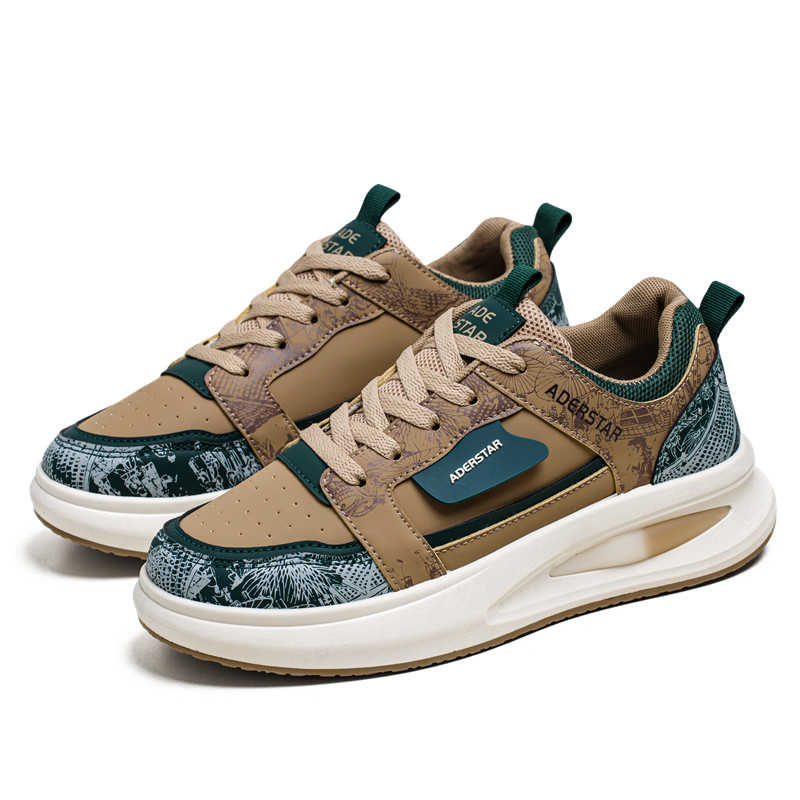 Flat-heeled Round Tip Brand Sneakers Walking Red Man Boot Running Shoes Men High Quality Sports Best Sellers Shoose Luxo