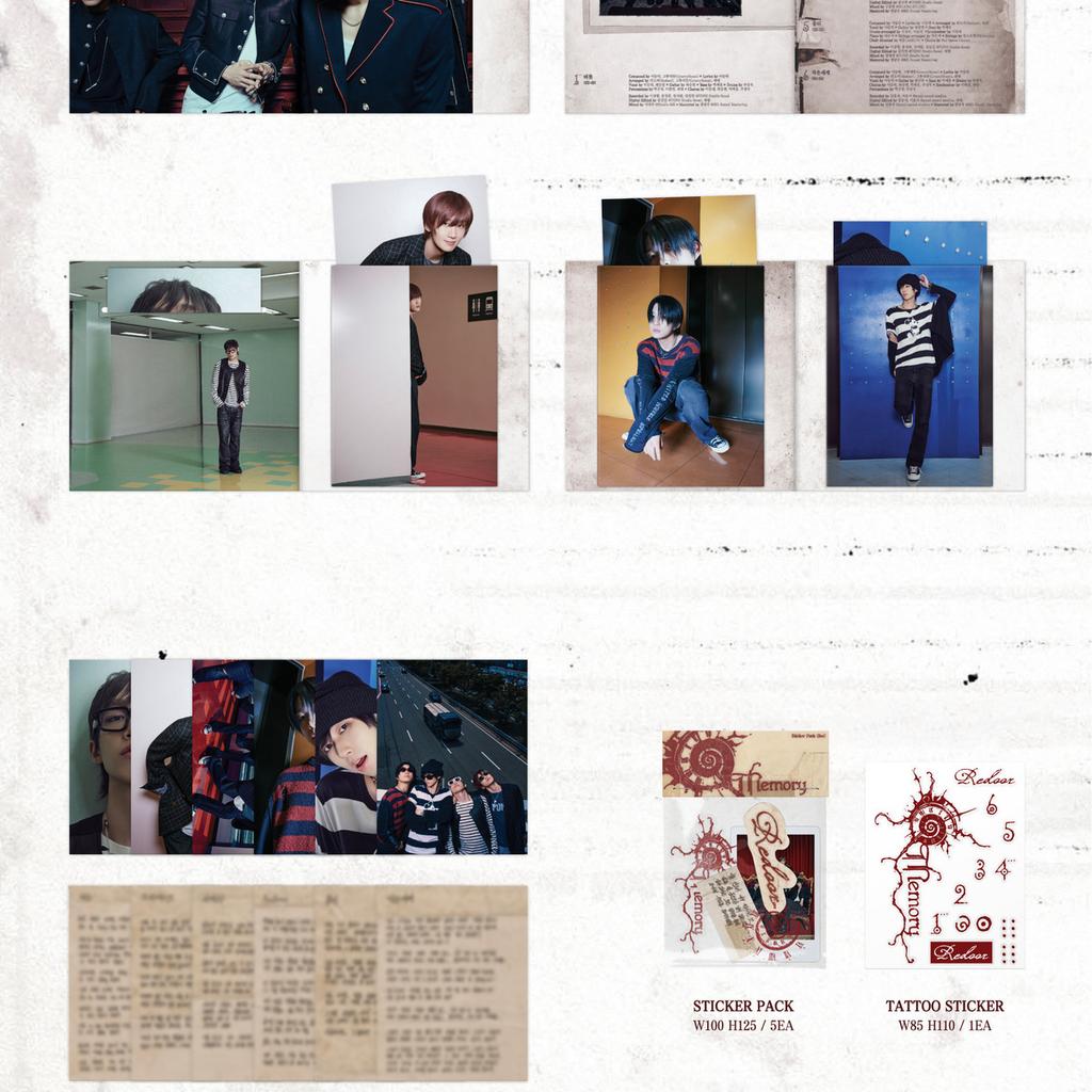 [Pre-order] Redoor Memory Standard Ver. Korean Album