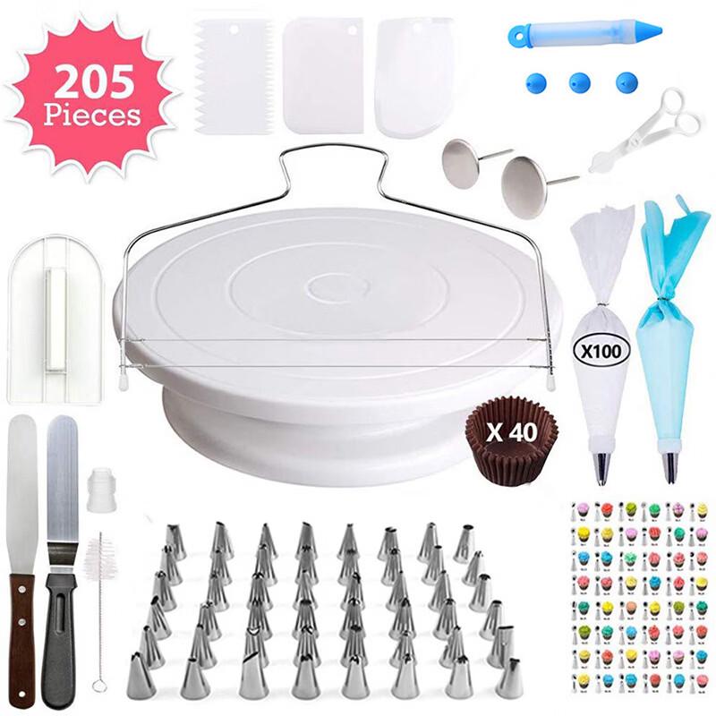 Handon Cake Decorating 205-Piece Set
