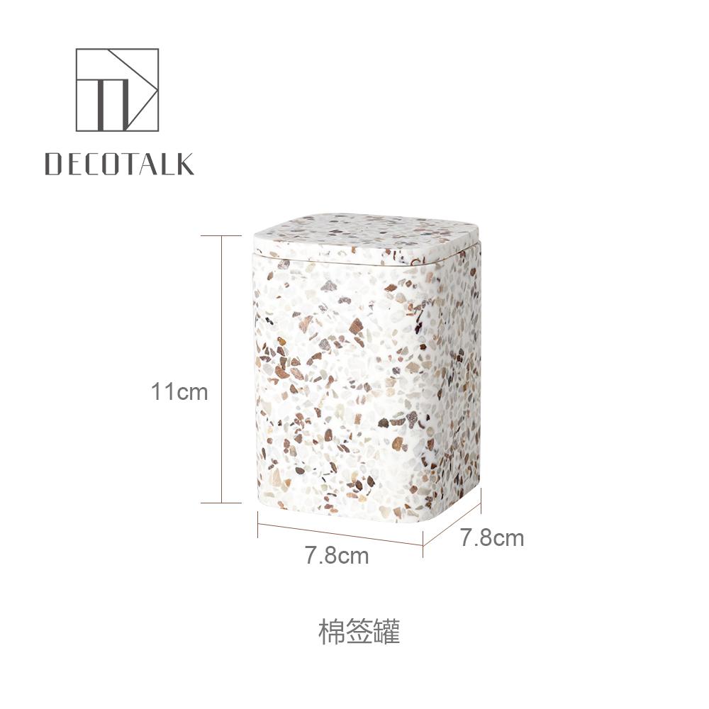1pc Terrazzo Bathroom Toiletries Toothbrush Cup Soap Dish Lotion Bottle Storage Tray Toothbrush Holder Bathroom Accessories