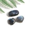 Labradorite Moonstone Raw Crystal Ornament - Gray Irregular Hand Piece