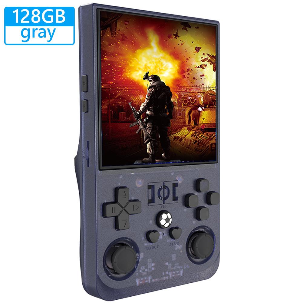 R36MAX Retro Gaming Console Built-in 15000+ Games Portable Video Game Player 4000mAh Large Battery RK3326 Chip Travel Essentials