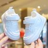 Kinder Weiße Schuhe Frühling und Herbst Kinder Sportschuhe Rutschfest Leicht Jungen Board Schuhe Weiche Sohle Baby Freizeitschuhe