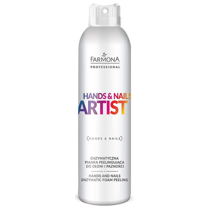 HANDS&NAILS ARTIST Enzymatyczna pianka peelingująca do dłoni Farmona 150ml