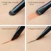 6PCS Eyes Makeup Brushes Set Professional Soft Contouring Eyeshadow Eyeliner Eyebrow Brush Women Facial Beauty Cosmetic Tool
