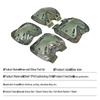 Outdoor Camouflage Tactical Knee and Elbow Pad Set