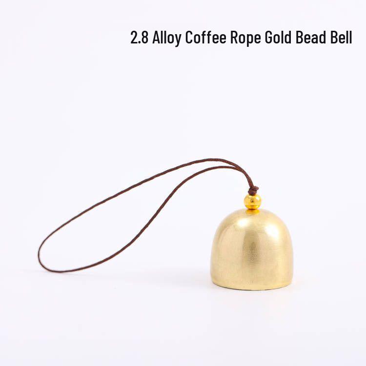 Brass and Copper Wind Chime DIY Accessories with Clapper - Small Metal Christmas Bells