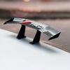 1Pcs Carbon Fiber Car Mini Rear Spoiler Mini Small Wing Model Decoration for Toyota TRD GR RAV4 Avensis Yaris Levin Reiz Crown Vios