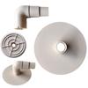Badebasseng Støvsuger Adapterplate Badebasseng Skimmer Adapter med 90-graders albue 8929 Erstatning for Swimline Skimmer Nedgravde Bassenger