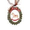 Vintage 3D Christmas Decoration Resin Pendant Christmas Decoration Christmas Tree Gift Bell Trojans Hanging Decoration