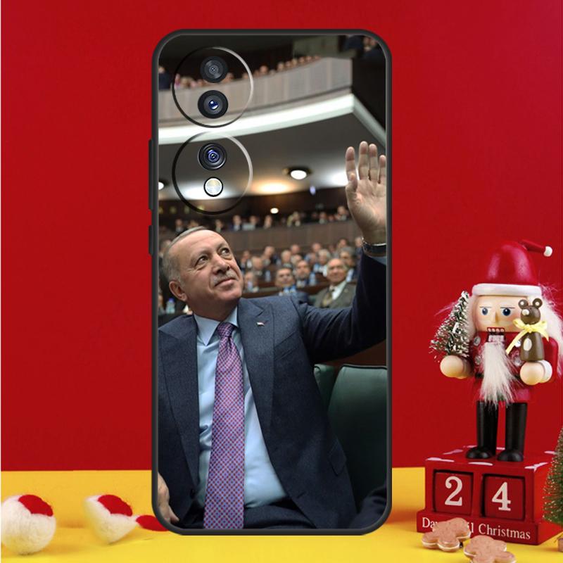 President Turkey Recep Tayyip Case For Honor Magic 8 5 6 7 Pro Honor Win RT 50 70 90 200 400 Lite X8c X9b X9c X9a X9d Cover