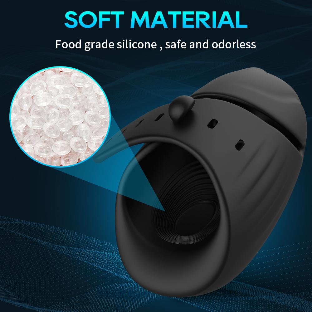 Bluetooth Penis Vibrator for Men Penis Delay Trainer Sex Machine Glans Massager Male Masturbator Sex Toys for Men Adult Goods