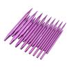 9 Pairs Interchangeable Circular Needle Set Purple 3.0mm 6.0mm Short Knitting Needles and 4 Cables for Socks Sweaters
