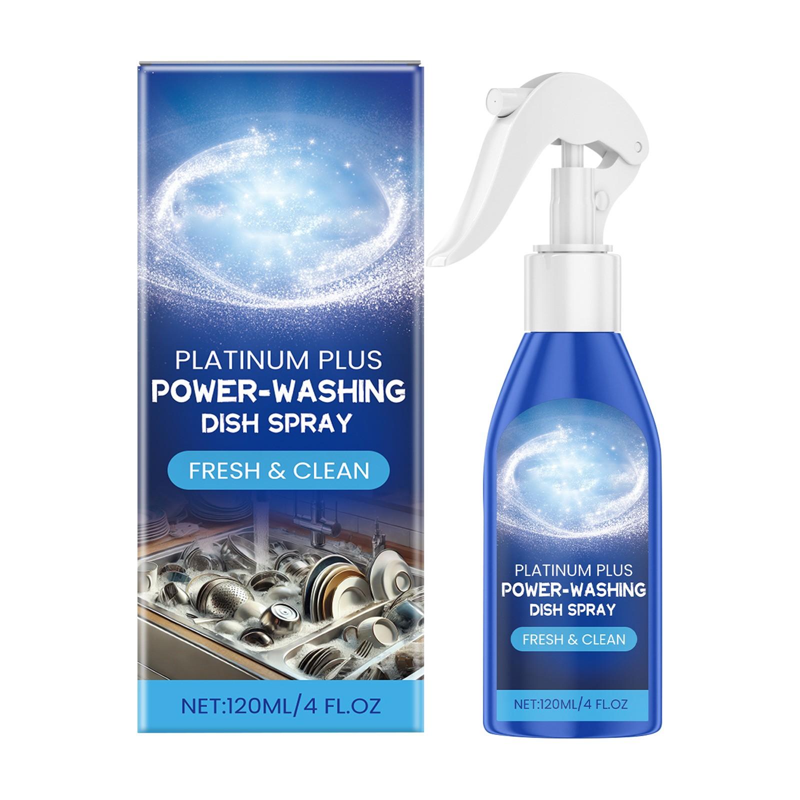 

Мощный спрей для мытья посуды, мытье, удаление свежего жира, полировка посуды, 120 мл One Size белый