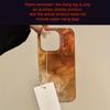 Gradient Orange English Vortex Pattern Phone Case For iPhone 17 16 15 14 13 12 11 Pro Max XS XR X 7 8 Plus Silicone Soft Cover