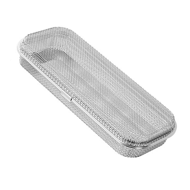 Stainless Steel Mesh Utensil Holder Kitchen Drying Rack Spoon Basket