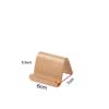 Portable Mini Wooden Mobile Phone Tablet Holder Anti-Slip Multifunction Stand for Easy Carry Travel