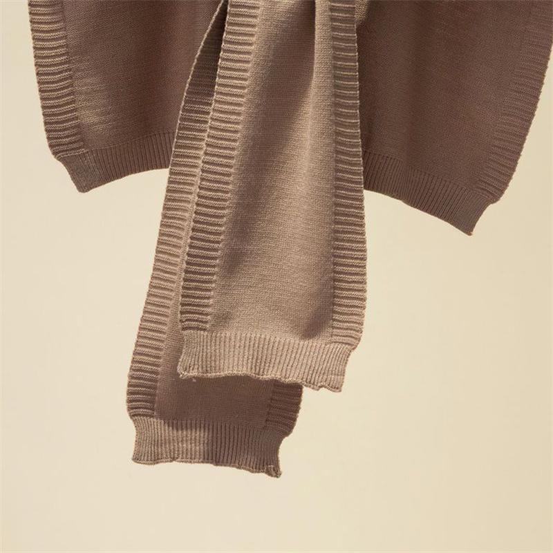 Korean Knit Shawl Female Blouse Shoulders Fake Collar Cape Knotted Scarf Neck Guard Scarve Mountaineering Scarf For Women
