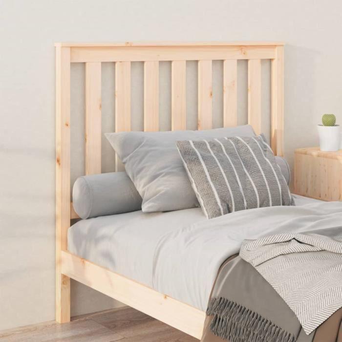 VidaXL Tête de lit 106x6x101 cm Bois massif de pin 818505