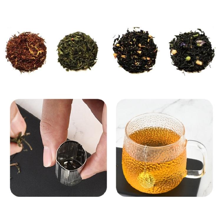 Filter Set for Brewing Stainlesss Steel Tea Infuser Seasoning Ball Tea Strainers
