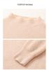 Women's Cashmere High-Neck Sweater: Warm, Comfortable, Loose Fit Knitwear for Autumn and Winter