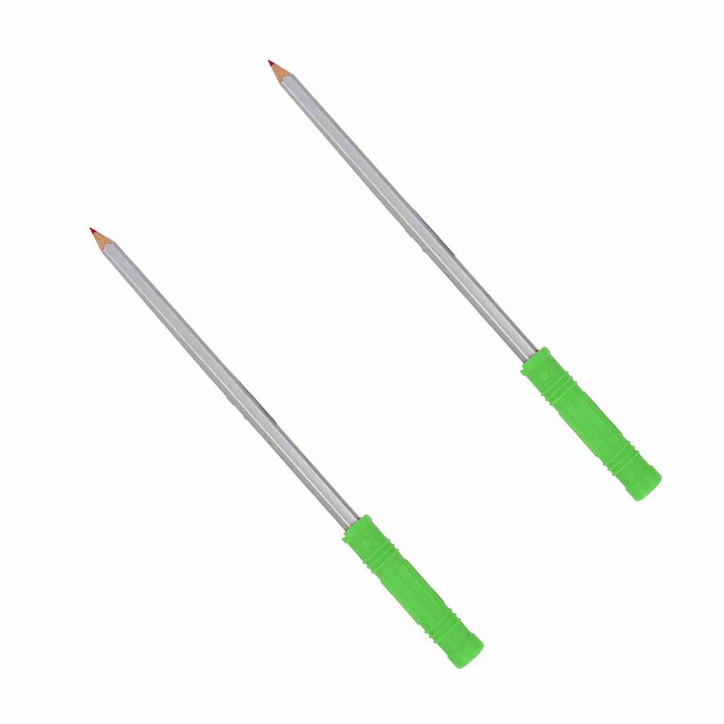 Silicone Chewing Pencil Toppers Safe Baby Teether Pacifier Infant Sensory Chew ToyGreen