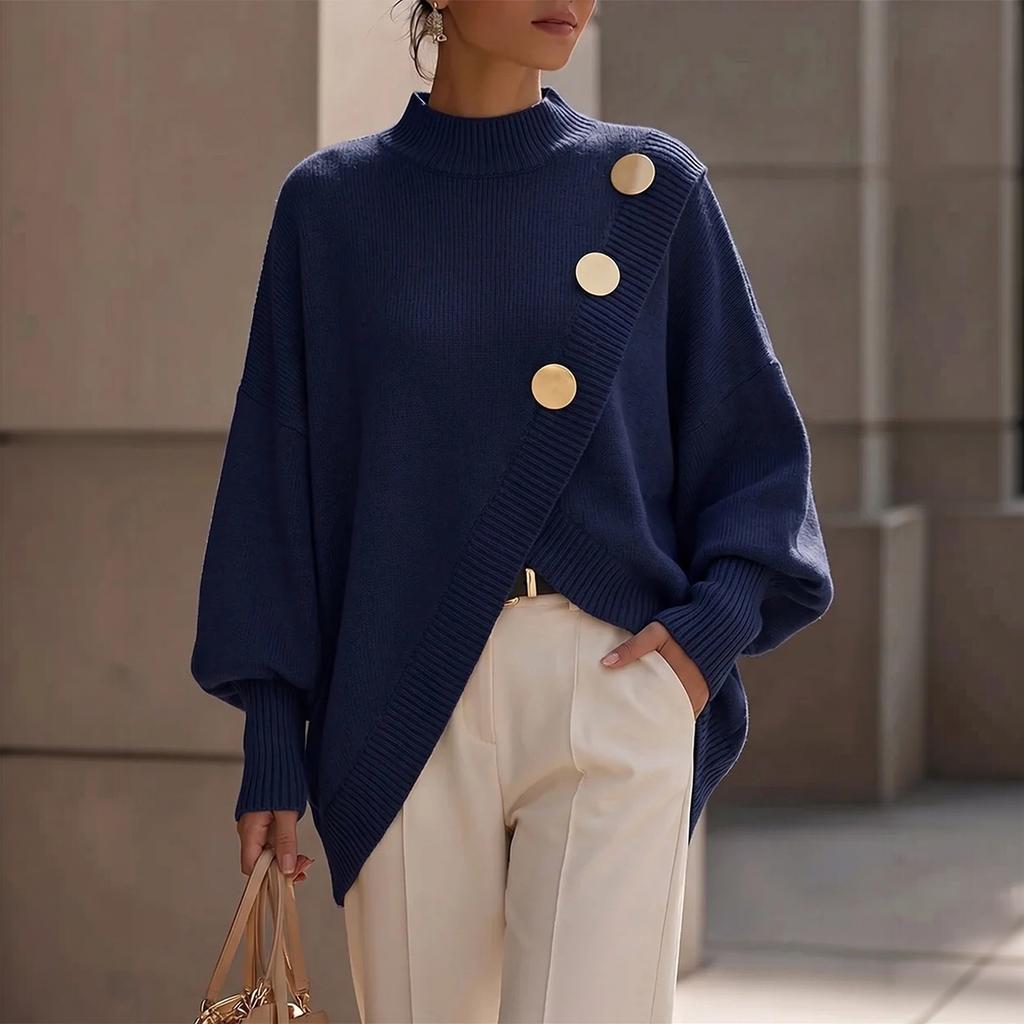 Women's Long Sleeve Pullover Sweater for Casual Everyday Wear