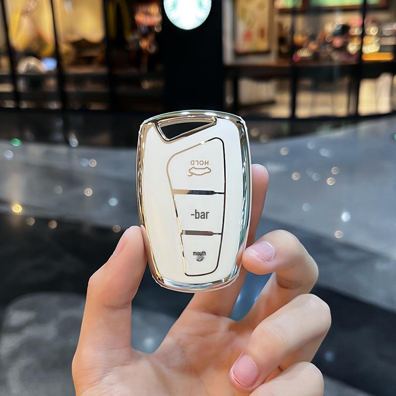 Hyundai Santa Fe 13/15/17 Smart Key Case Shell for Men & Women - Smart/Comfort/Premium Models