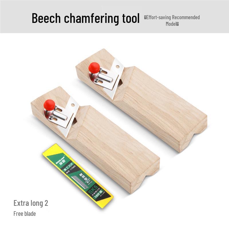45° V-Groove Gypsum Board Chamfering Planer - Sound-Absorbing Woodworking Tool