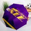 Jazz Basketball Team Umbrella 8-Frame for Travel, Camping, Casual Lightweight Portable Umbrella, Essential for Every Family Holidays Gift