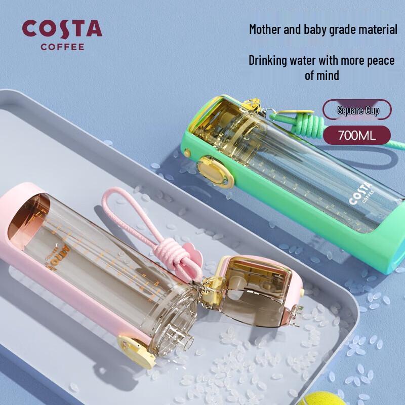 COSTA Pink Cherry Blossom Sports Travel Mug 700mL