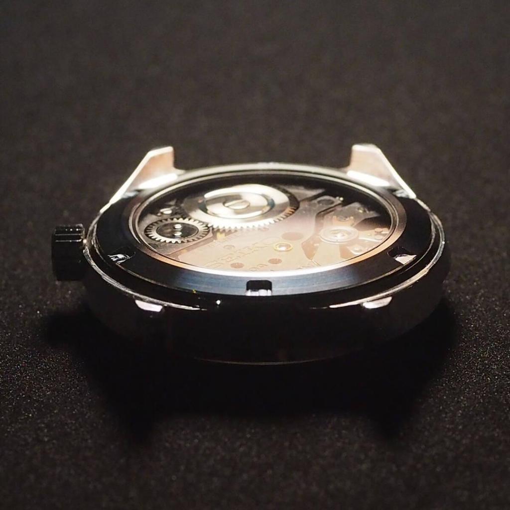 Used Grand Seiko 45GS 45KS See-through case back Sapphire 4520-8000 4522-8000 Grand Seiko King Seiko Seiko GS